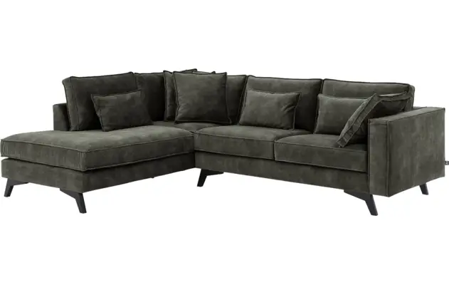 Goossens hoeksalon chambre groen stof - 8235588-goossens-chambre-bank-stof-groen-02