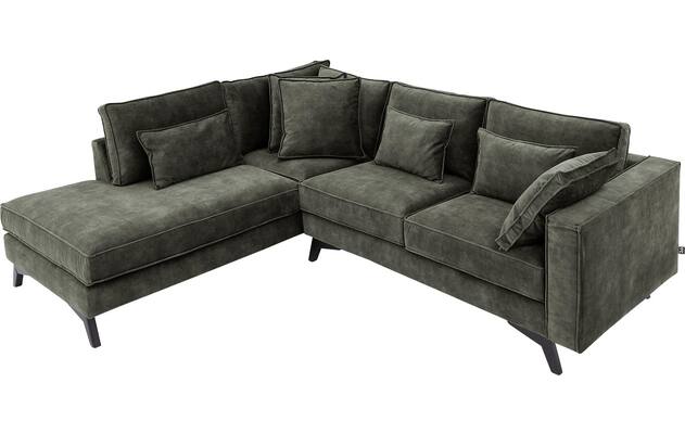 Goossens hoeksalon chambre groen stof - 8235588-goossens-chambre-bank-stof-groen-05
