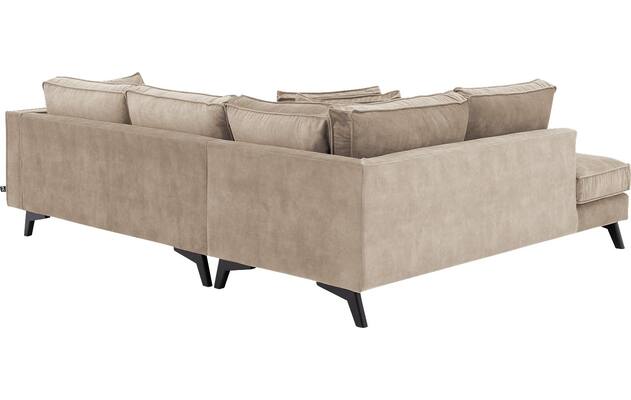 Goossens hoeksalon chambre beige stof - 8235596-goossens-chambre-bank-stof-bruin-03
