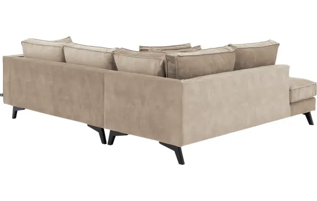 Goossens hoeksalon chambre beige stof - 8235596-goossens-chambre-bank-stof-bruin-03