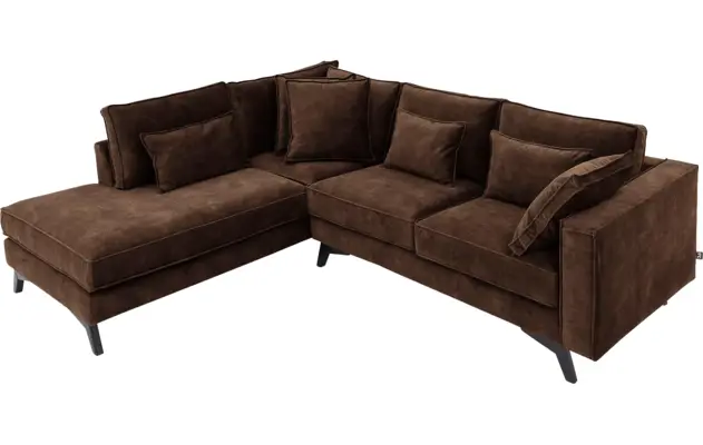Goossens hoeksalon chambre bruin stof - 8235601-goossens-chambre-bank-stof-bruin-05