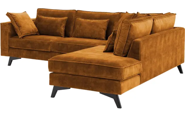 Goossens hoeksalon chambre geel stof - 8235611-goossens-chambre-bank-stof-geel-04