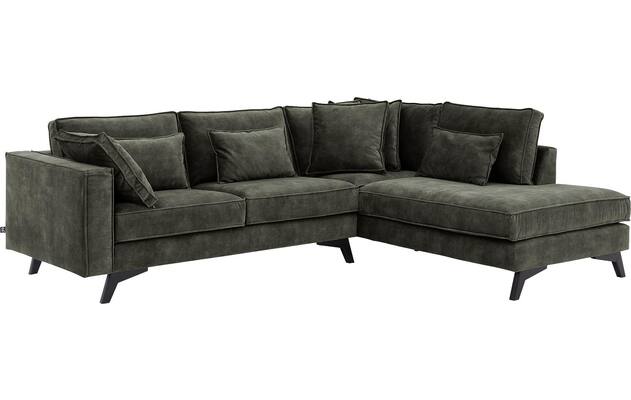 Goossens hoeksalon chambre groen stof - 8235613-goossens-chambre-bank-stof-groen-02