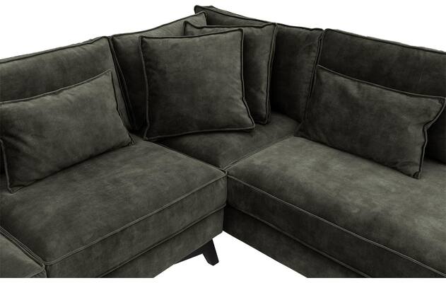 Goossens hoeksalon chambre groen stof - 8235613-goossens-chambre-bank-stof-groen-06
