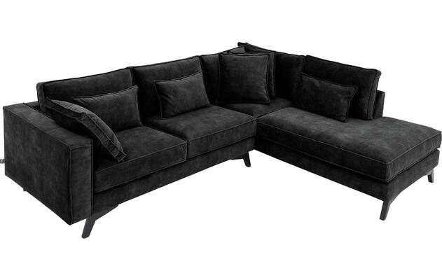 Goossens hoeksalon chambre zwart stof - 8235614-goossens-chambre-bank-stof-zwart-05