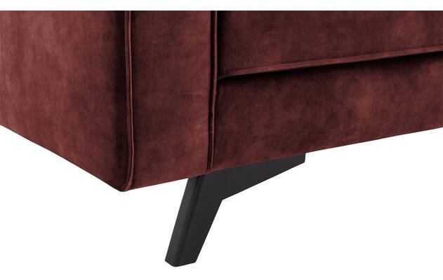 Goossens hoeksalon chambre rood stof - 8235622-goossens-chambre-bank-stof-rood-08