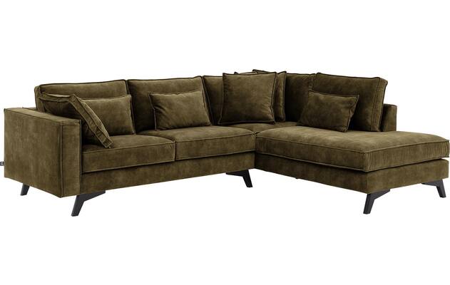 Goossens hoeksalon chambre groen stof - 8235624-goossens-chambre-bank-stof-groen-02