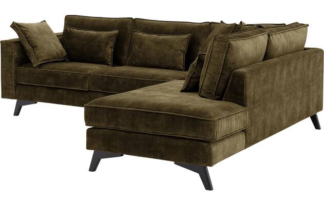 Goossens hoeksalon chambre groen stof - 8235624-goossens-chambre-bank-stof-groen-04