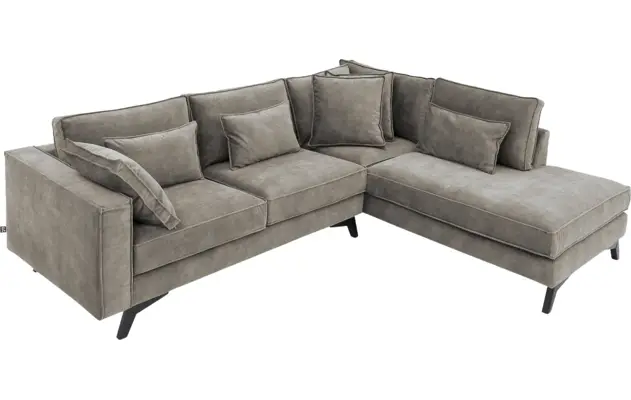 Goossens hoeksalon chambre grijs stof - 8235627-goossens-chambre-bank-stof-grijs-05