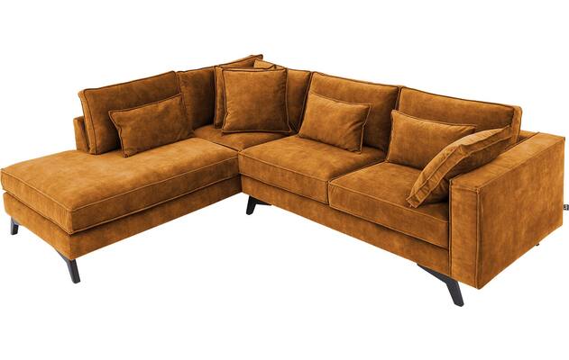 Goossens hoeksalon chambre geel stof - 8235636-goossens-chambre-bank-stof-geel-05