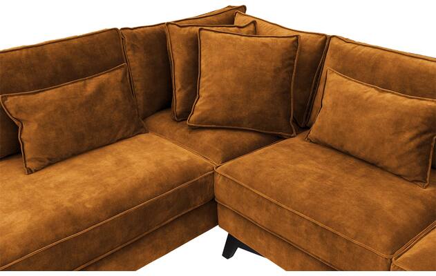 Goossens hoeksalon chambre geel stof - 8235636-goossens-chambre-bank-stof-geel-06
