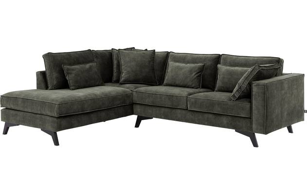 Goossens hoeksalon chambre groen stof - 8235638-goossens-chambre-bank-stof-groen-02
