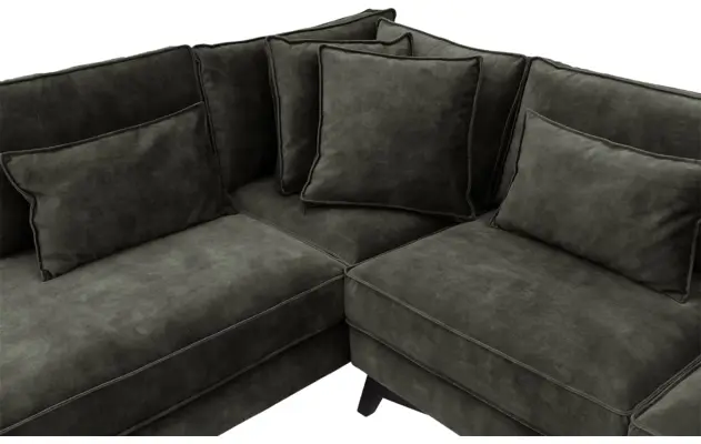 Goossens hoeksalon chambre groen stof - 8235638-goossens-chambre-bank-stof-groen-06