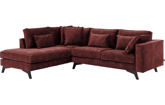 Goossens hoeksalon chambre rood stof - 8235647-goossens-chambre-bank-stof-rood-02