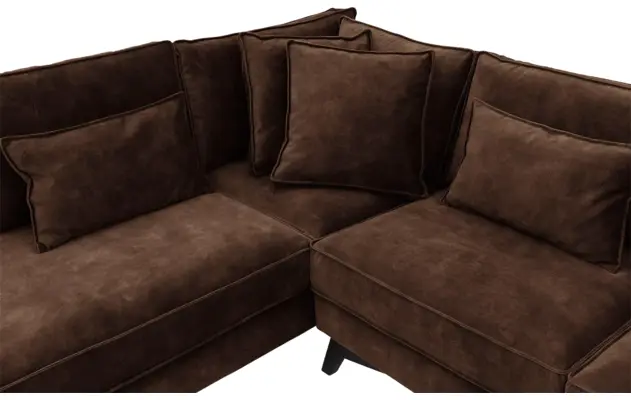 Goossens hoeksalon chambre bruin stof - 8235651-goossens-chambre-bank-stof-bruin-06