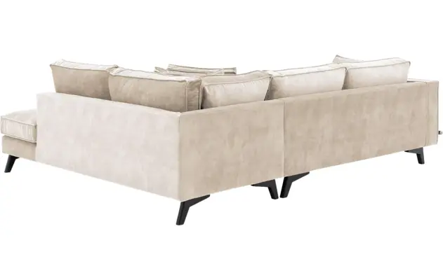 Goossens hoeksalon chambre beige stof - 8235656-goossens-chambre-bank-stof-bruin-03