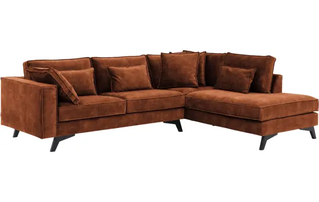 Goossens hoeksalon chambre bruin stof - 8235660-goossens-chambre-bank-stof-bruin-02
