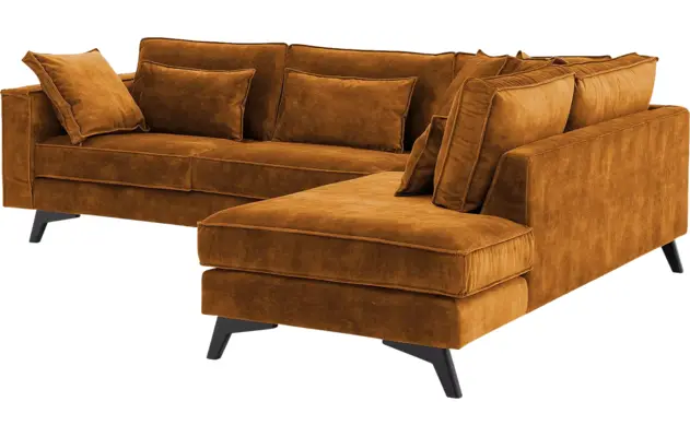 Goossens hoeksalon chambre geel stof - 8235661-goossens-chambre-bank-stof-geel-04