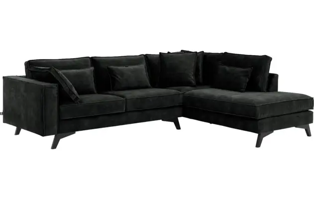Goossens hoeksalon chambre zwart stof - 8235664-goossens-chambre-bank-stof-zwart-02