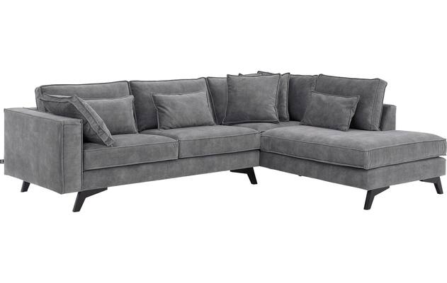 Goossens hoeksalon chambre grijs stof - 8235667-goossens-chambre-bank-stof-grijs-02