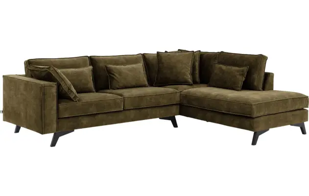 Goossens hoeksalon chambre groen stof - 8235674-goossens-chambre-bank-stof-groen-02