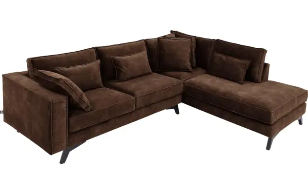 Goossens hoeksalon chambre bruin stof - 8235676-goossens-chambre-bank-stof-bruin-05