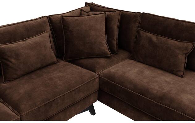 Goossens hoeksalon chambre bruin stof - 8235676-goossens-chambre-bank-stof-bruin-06