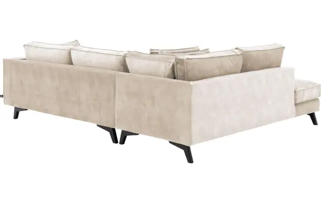 Goossens hoeksalon chambre beige stof - 8235681-goossens-chambre-bank-stof-bruin-03