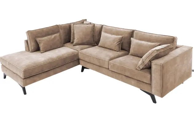 Goossens hoeksalon chambre bruin stof - 8235682-goossens-chambre-bank-stof-bruin-05