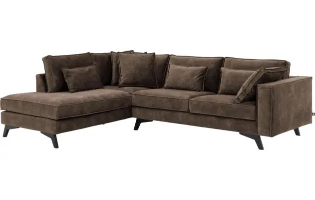 Goossens hoeksalon chambre bruin stof - 8235683-goossens-chambre-bank-stof-bruin-02