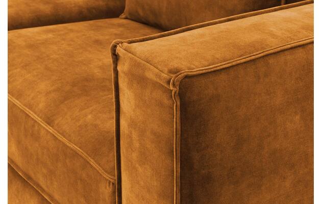 Goossens hoeksalon chambre geel stof - 8235686-goossens-chambre-bank-stof-geel-07