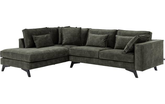 Goossens hoeksalon chambre groen stof - 8235688-goossens-chambre-bank-stof-groen-02