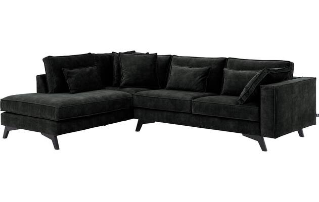 Goossens hoeksalon chambre zwart stof - 8235689-goossens-chambre-bank-stof-zwart-02