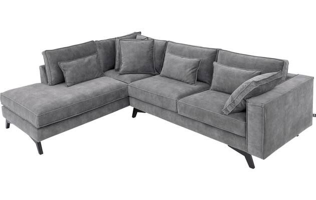 Goossens hoeksalon chambre grijs stof - 8235692-goossens-chambre-bank-stof-grijs-05