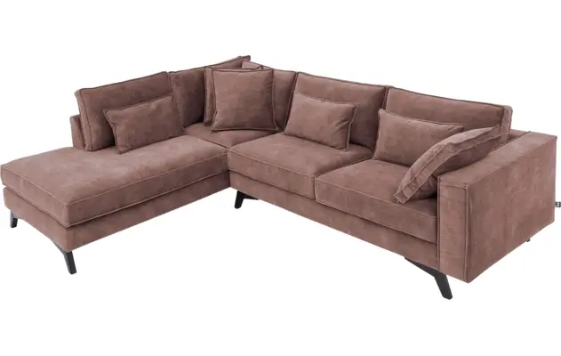 Goossens hoeksalon chambre roze stof - 8235693-goossens-chambre-bank-stof-roze-05