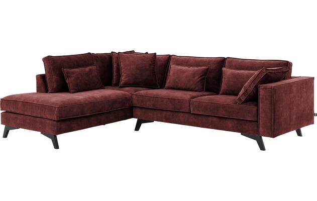 Goossens hoeksalon chambre rood stof - 8235697-goossens-chambre-bank-stof-rood-02