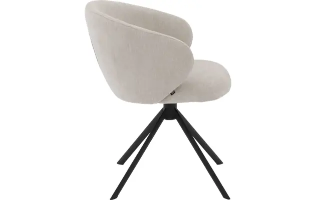 Goossens eetkamerstoel noomi beige stof - 8235791-goossens-noomi-stoel-onderdelen-metaal-03