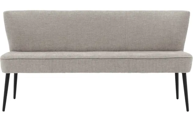 Goossens eetbank rob grijs stof - 8240319-goossens-iggy-eetkamerstoel-stof-grijs-01
