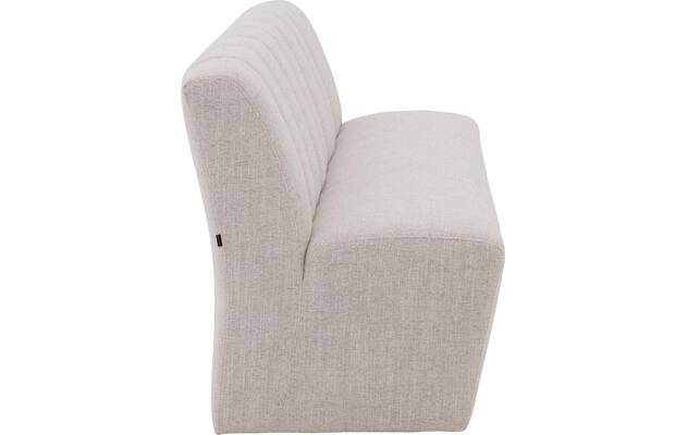 Goossens eetbank lewise beige stof - 8242938-goossens-lewise-eetkamerstoel-stof-wit-06