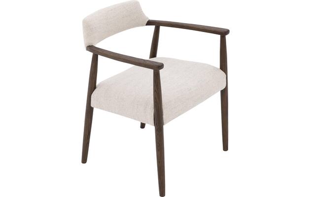 Goossens eetkamerstoel jesper beige stof - 8242954-goossens-jesper-eetkamerstoel-stof-wit-05