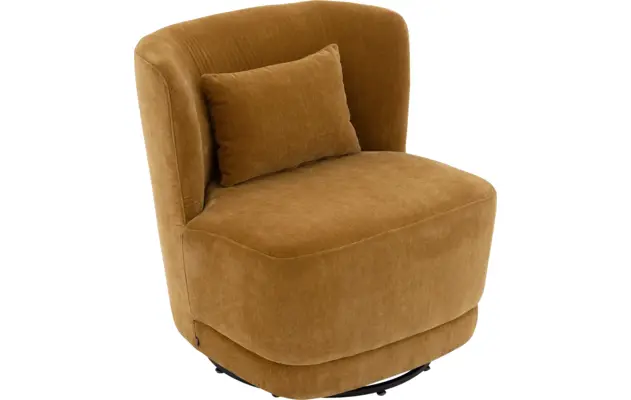 Goossens draaifauteuil ted geel stof - 8243293-goossens-ted-fauteuil-stof-05