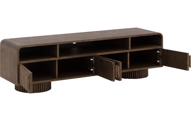 Goossens basic tv meubel melani bruin eiken - 8243325-goossens-basic-melani-tv-meubel-eiken-bruin-05
