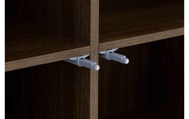 Goossens basic vitrinekast melani bruin eiken - 8243327-goossens-basic-melani-vitrinekast-eiken-13