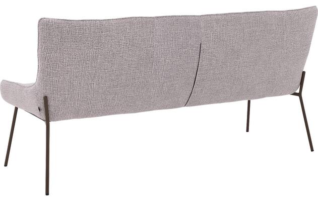 Goossens excellent eetbank matteo beige stof - 8243598-goossens-excellent-matteo-eetkamerstoel-stof-wit-02