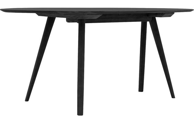 Goossens eettafel ferry zwart eiken - 8243702-goossens-ferry-eettafel-eiken-zwart-06