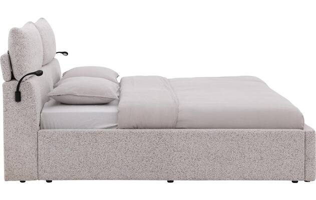 Goossens bedframe misty storage beige stof - 8243727-goossens-misty-storage-bedframe-stof-13