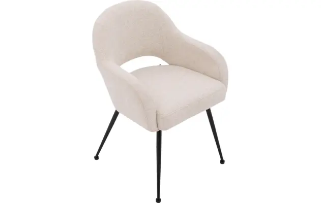 Goossens eetkamerstoel briggen beige stof - 8243865-goossens-briggen-eetkamerstoel-stof-wit-05