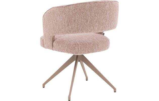 Goossens excellent eetkamerstoel ostuni roze stof - 8243866-goossens-excellent-ostuni-eetkamerstoel-stof-roze-02