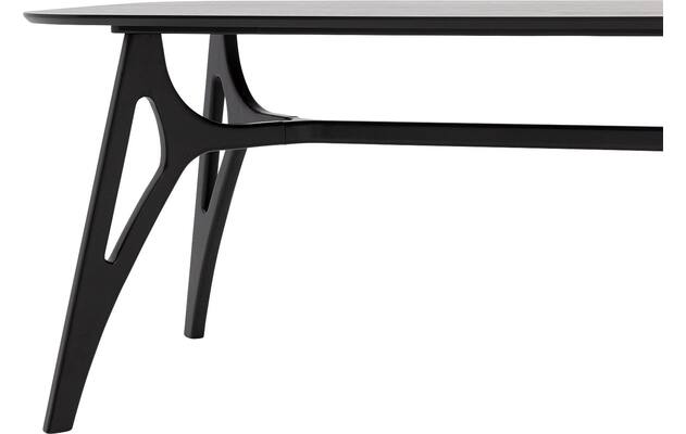Goossens basic eettafel trani zwart essenhout - 8243890-goossens-basic-trani-eettafel-essenhout-zwart-05