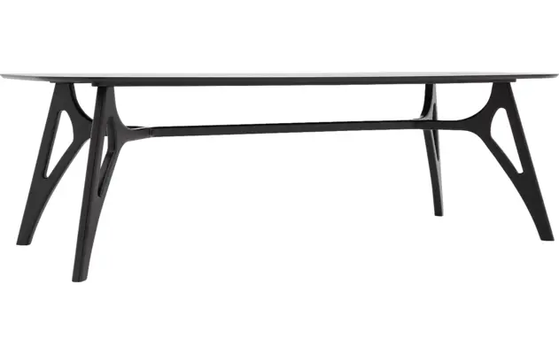 Goossens basic eettafel trani zwart essenhout - 8243898-goossens-basic-trani-eettafel-essenhout-zwart-04